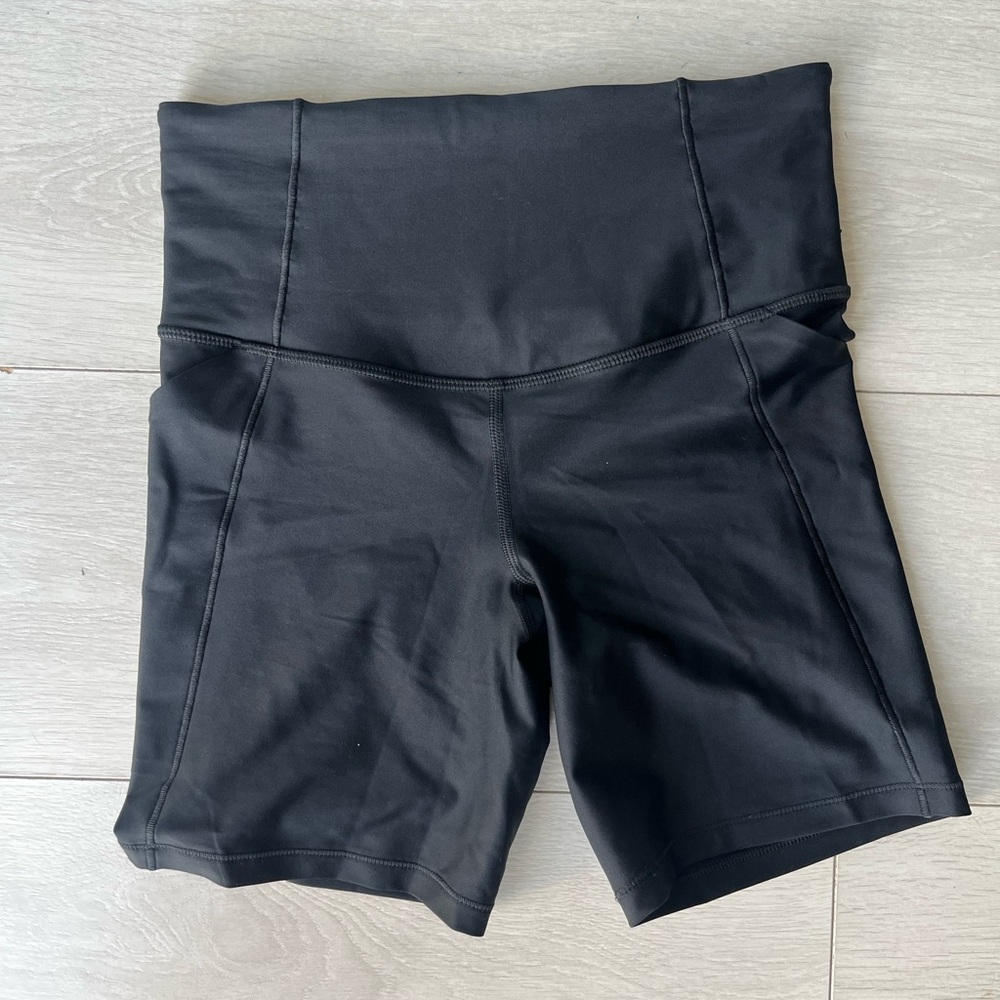 All in Motion Women's Black High-Waisted Shorts